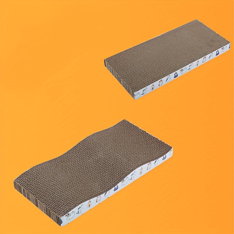 Durable Double Sided Cat Scratch Pad Cardboard Toy