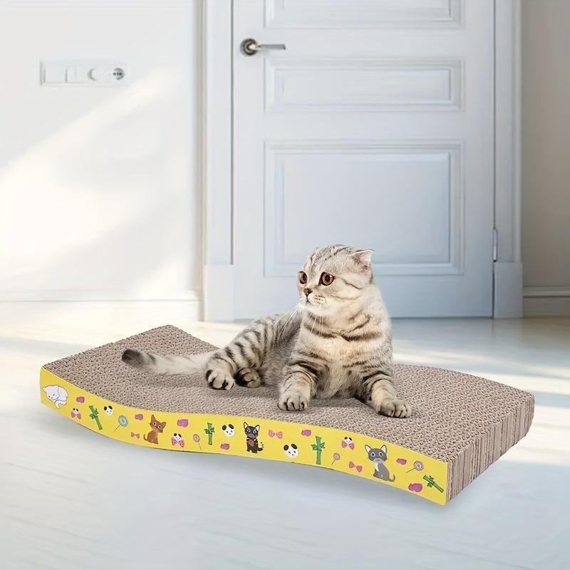 Durable Double Sided Cat Scratch Pad Cardboard Toy