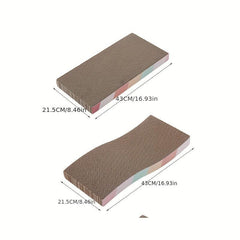 Durable Double Sided Cat Scratch Pad Cardboard Toy