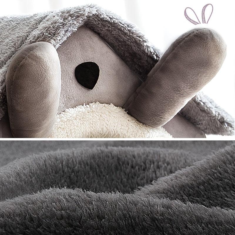 Winter Warm Dog House Cartoon Four Seasons Universal Pet Bed Cat Nest