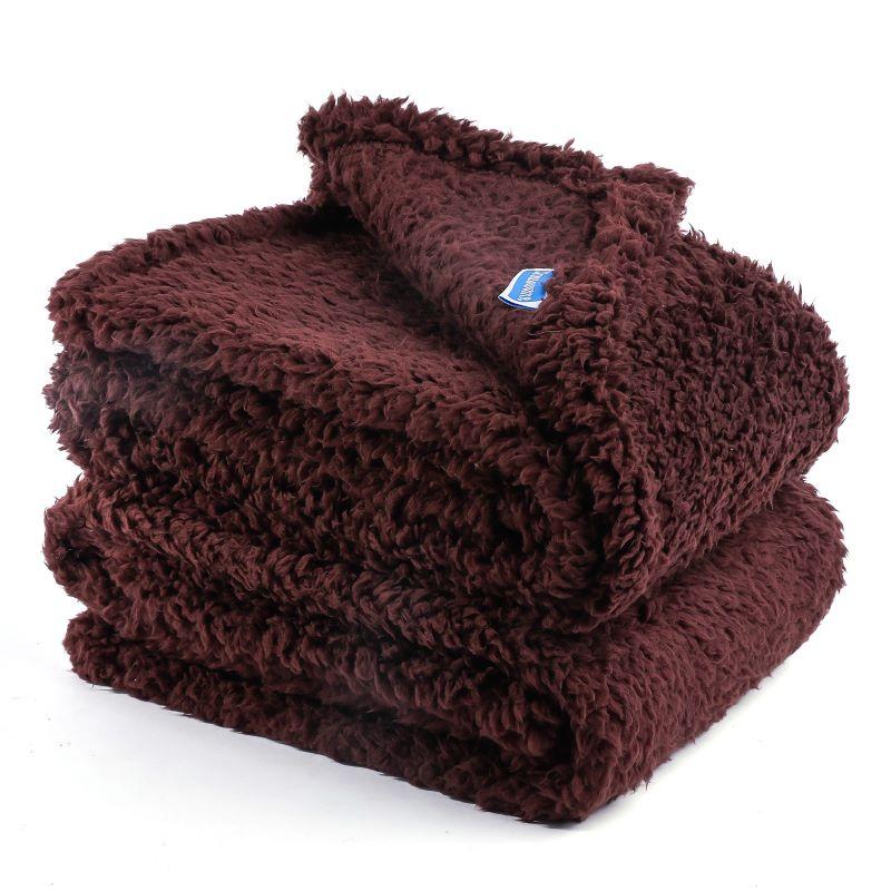 Soft Cozy Fleece Dog Blanket for Puppies and Dogs