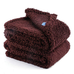 Soft Cozy Fleece Dog Blanket for Puppies and Dogs