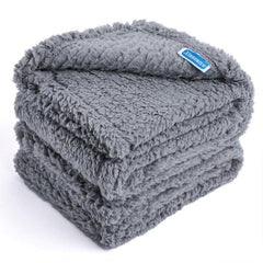 Soft Cozy Fleece Dog Blanket for Puppies and Dogs