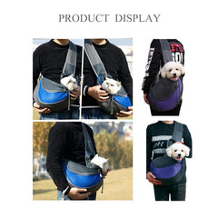 Pet Outing Bag Dog Shoulder Bag Crossbody Dog Carrier Bag
