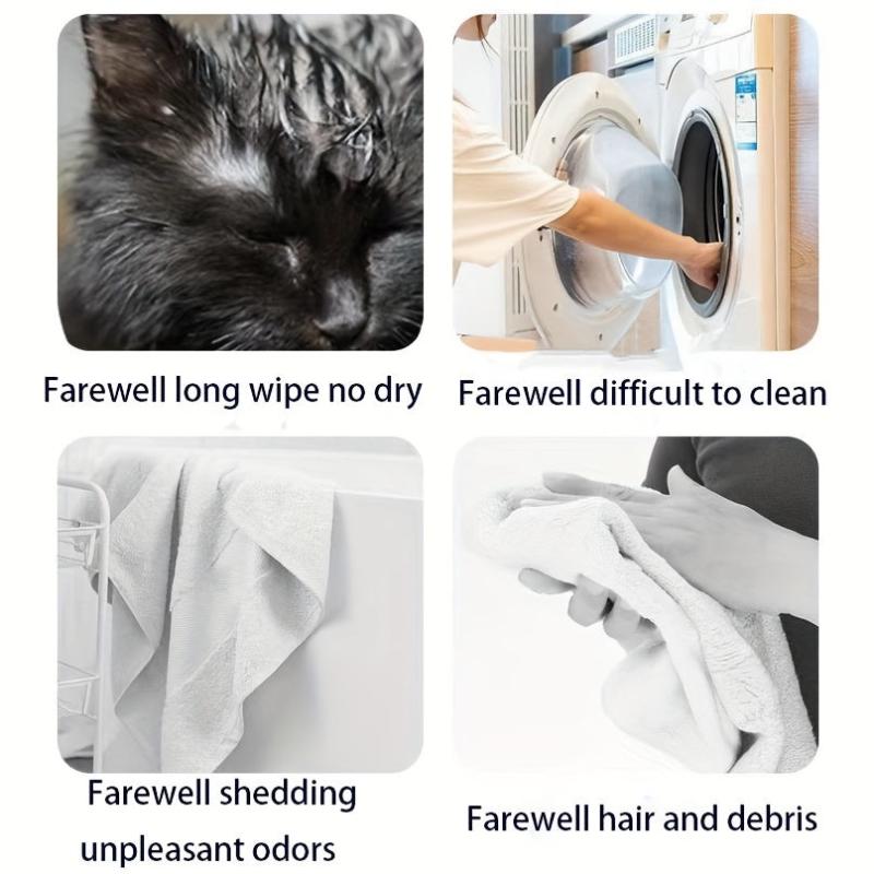 Soft Pet Drying Towel for Bath Time, Absorbent and Pampering