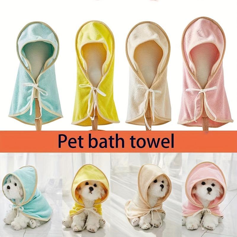 Soft Pet Drying Towel for Bath Time, Absorbent and Pampering