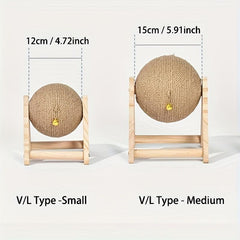 Cat Scratching Board Sisal Rope Scratch Ball Toy