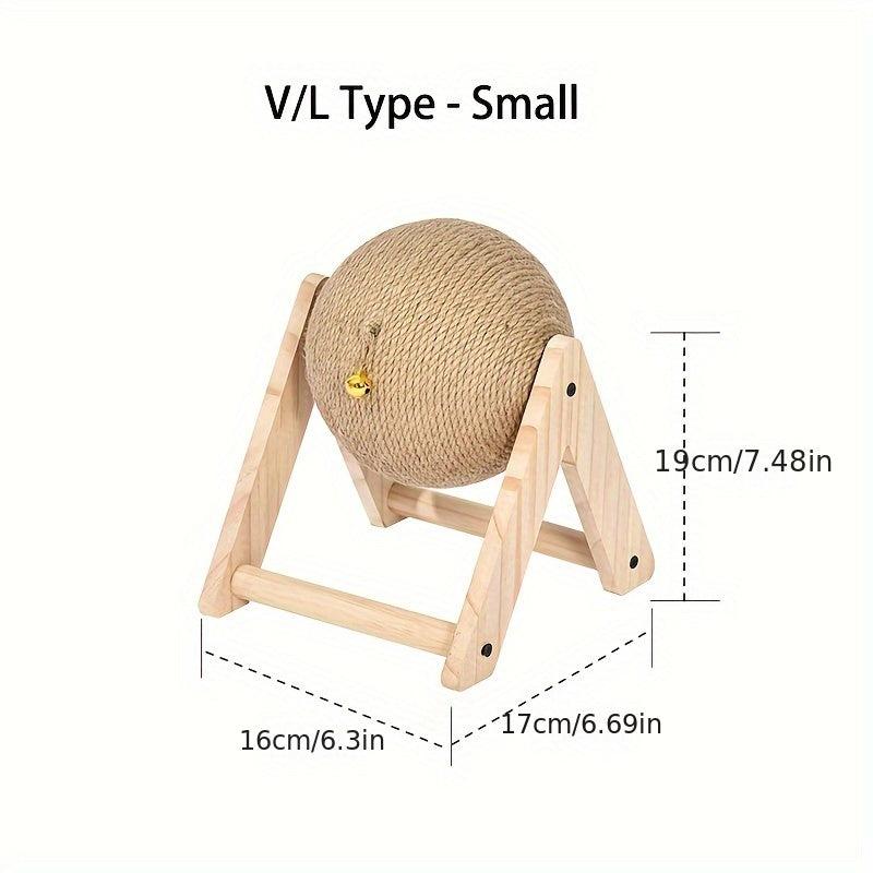 Cat Scratching Board Sisal Rope Scratch Ball Toy