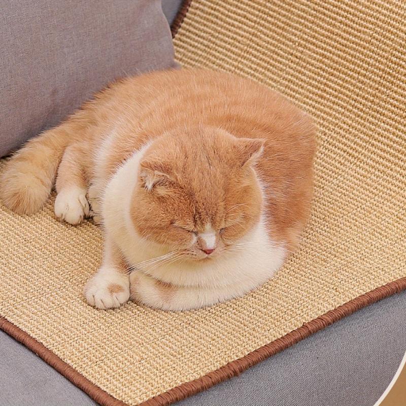 1pc Durable Cat Scratcher Scratch Protector Pad Grinding Claws Mat