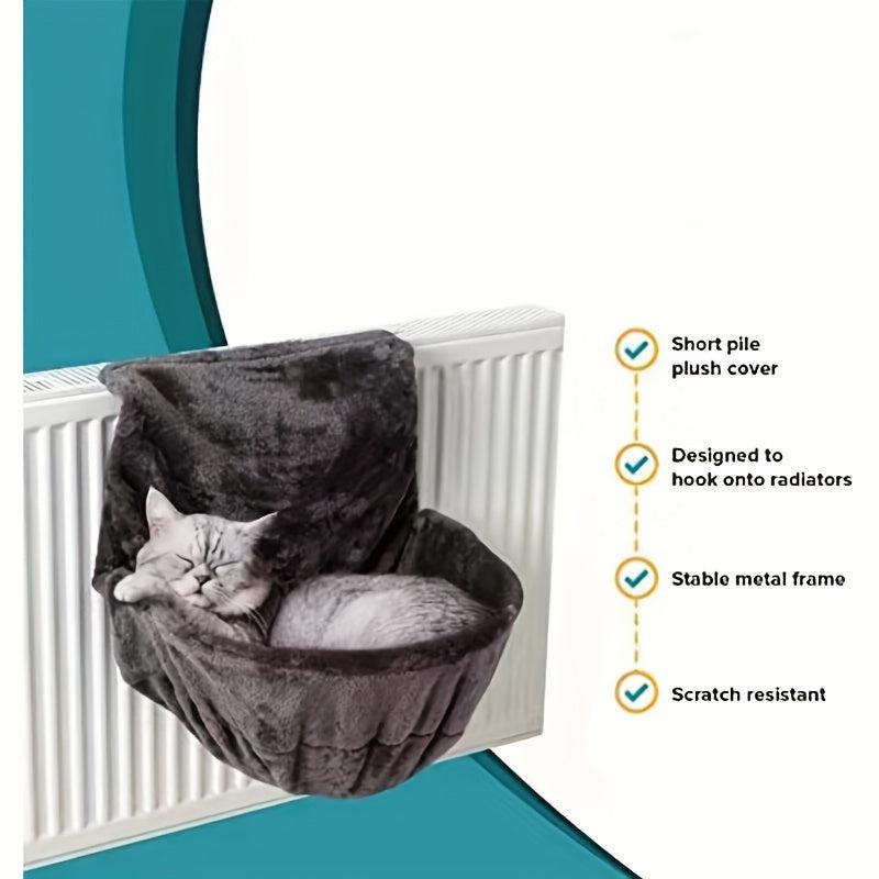 Cozy Pet Radiator Bed for Cats and Dogs