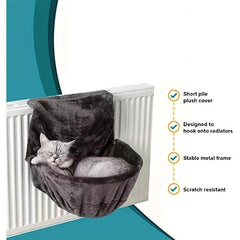 Cozy Pet Radiator Bed for Cats and Dogs