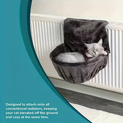 Cozy Pet Radiator Bed for Cats and Dogs