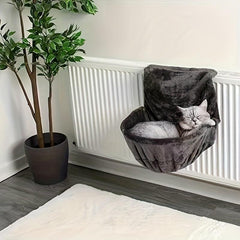 Cozy Pet Radiator Bed for Cats and Dogs