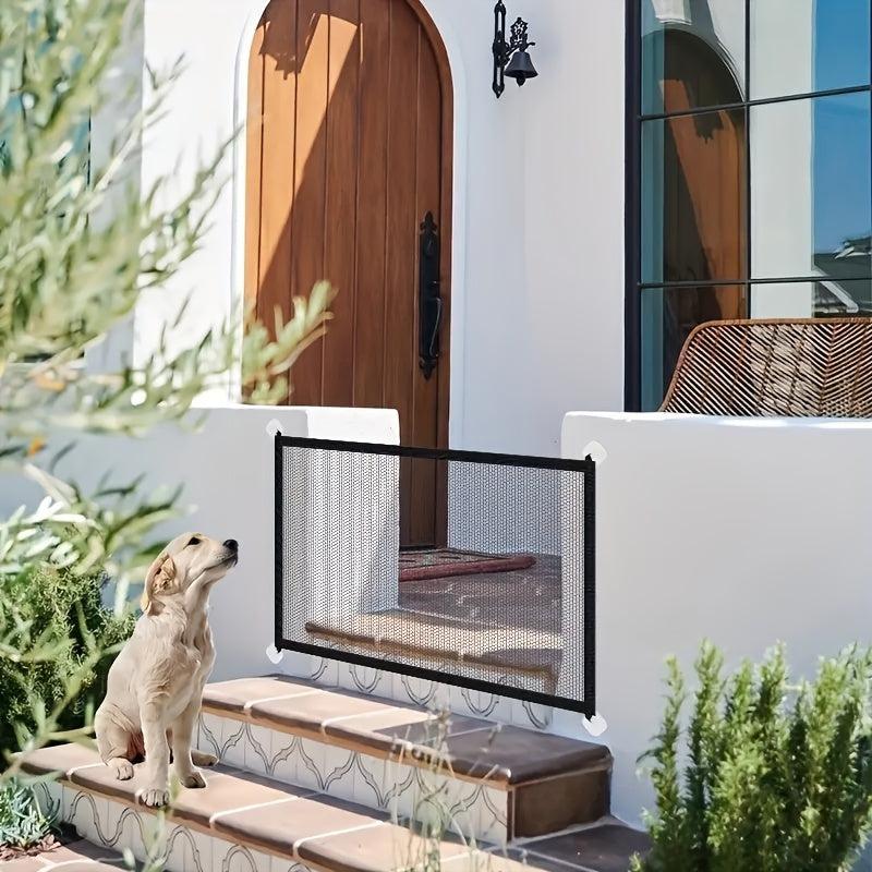 Pet Safe Mesh Fence Portable Safety Gate For Stairs Doorways