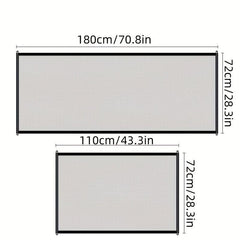 Pet Safe Mesh Fence Portable Safety Gate For Stairs Doorways