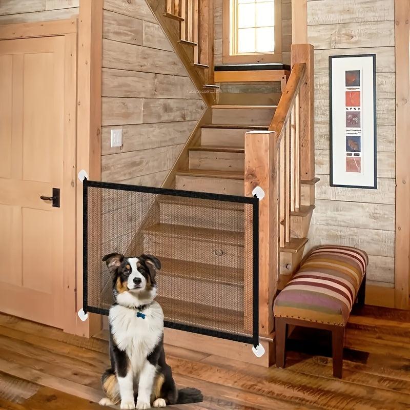 Pet Safe Mesh Fence Portable Safety Gate For Stairs Doorways