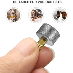 Dog Nail Grinder Replacement Head Rotary Nail Grinder Bits For Dogs