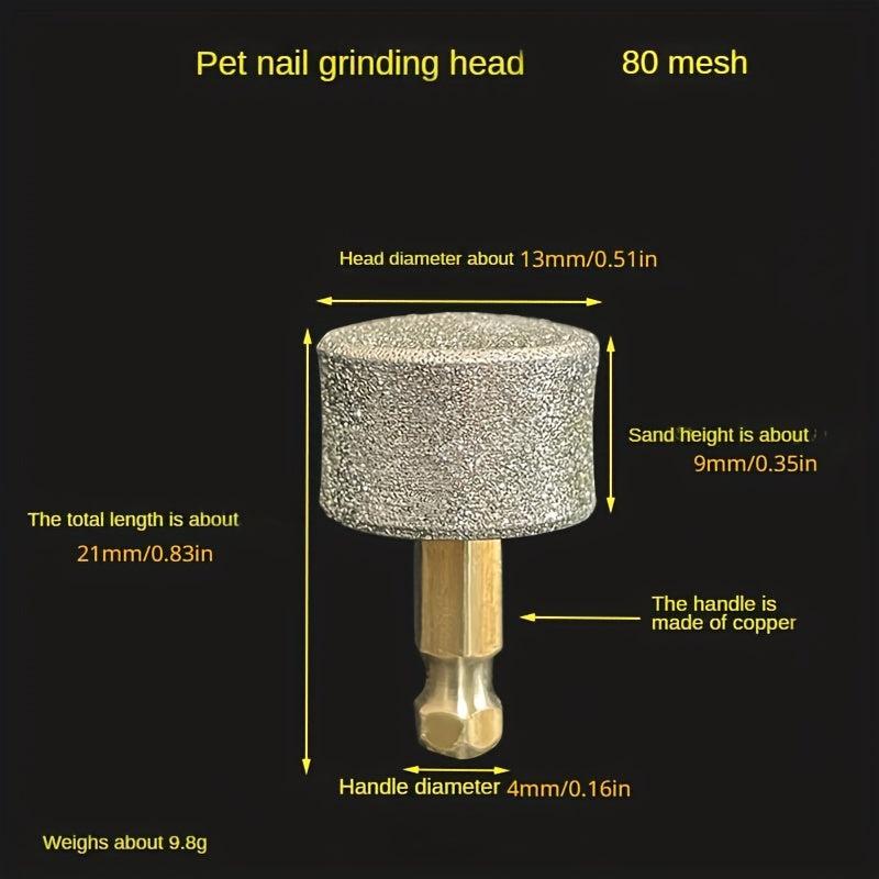 Dog Nail Grinder Replacement Head Rotary Nail Grinder Bits For Dogs