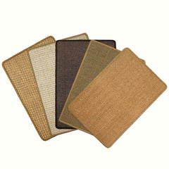 Horizontal Sisal Cat Scratch Pad Rug Indoor Protector for Couch & Carpets