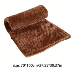 Thick Warm Pet Blanket for Autumn & Winter Dog Sleeping Mat
