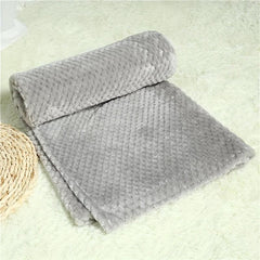 Thick Warm Pet Blanket for Autumn & Winter Dog Sleeping Mat