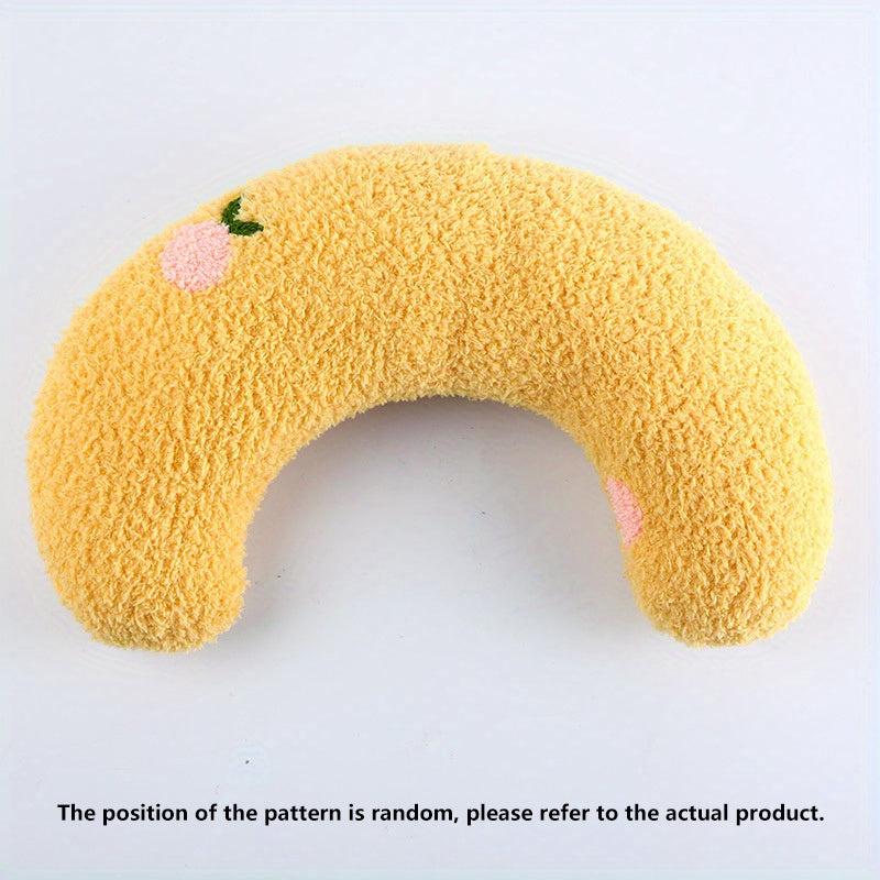 Soft U-Shaped Cat Pillow for Deep Sleep
