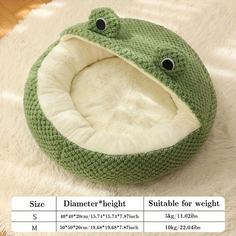 Warm Plush Cat Bed Nest for Autumn and Winter