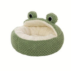 Warm Plush Cat Bed Nest for Autumn and Winter