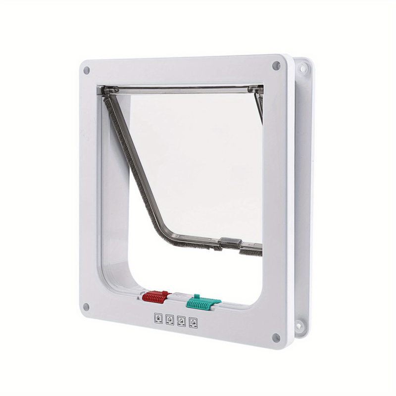 Pet Door Cat Door Flap for Interior Exterior Doors Easy Installation