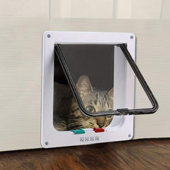 Pet Door Cat Door Flap for Interior Exterior Doors Easy Installation