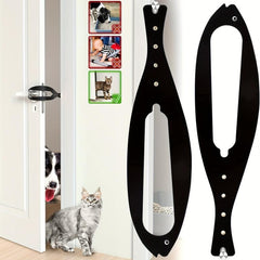 Adjustable Fish Shaped Cat Door Holder Latch