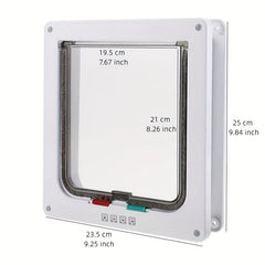 Secure Pet Flap Door for Cats & Dogs