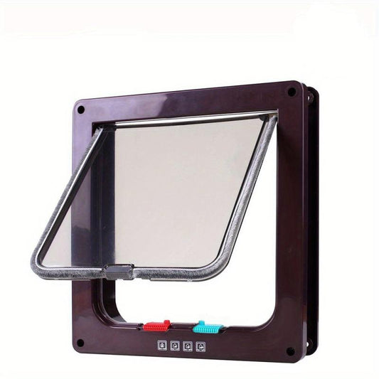 Secure Pet Flap Door for Cats & Dogs