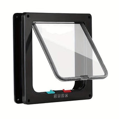4 Way Locking Cat Flap Door Weatherproof Easy Installation