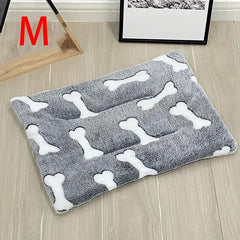 Warm Cozy Pet Bed Mat for Cats Dogs Double Sided Washable Sleeping Pad