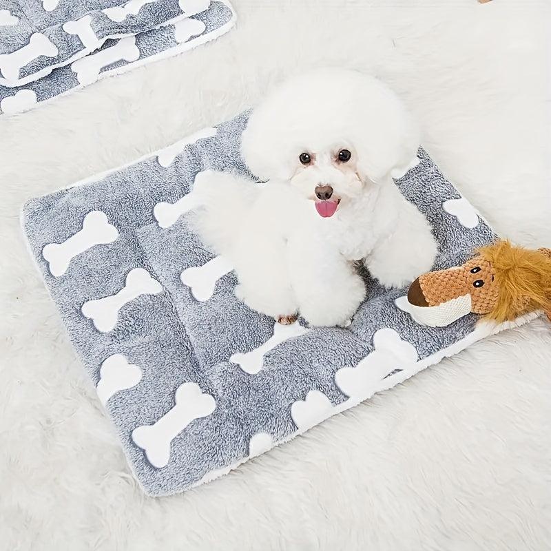 Warm Cozy Pet Bed Mat for Cats Dogs Double Sided Washable Sleeping Pad