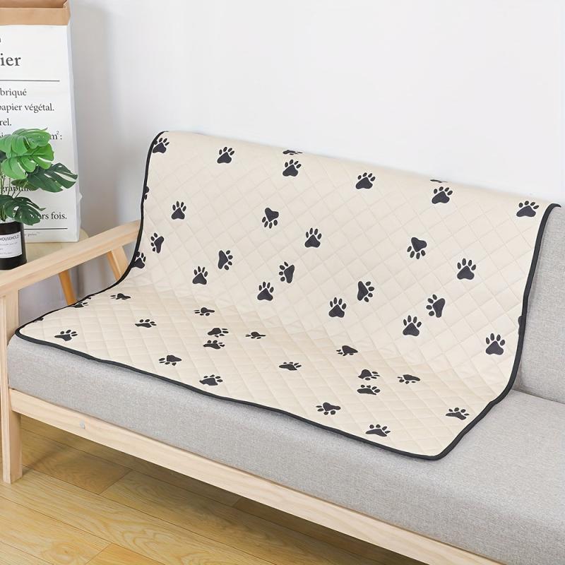 Soft Large Pet Mat Washable Reusable Waterproof Dog Mat Non-slip