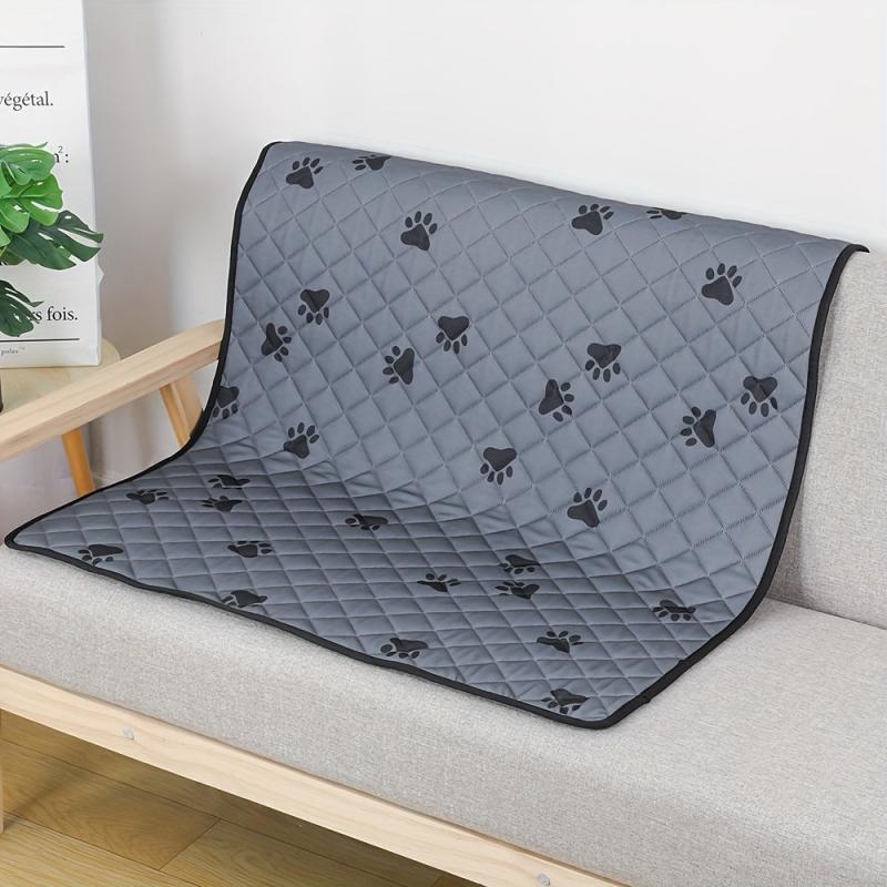 Soft Large Pet Mat Washable Reusable Waterproof Dog Mat Non-slip