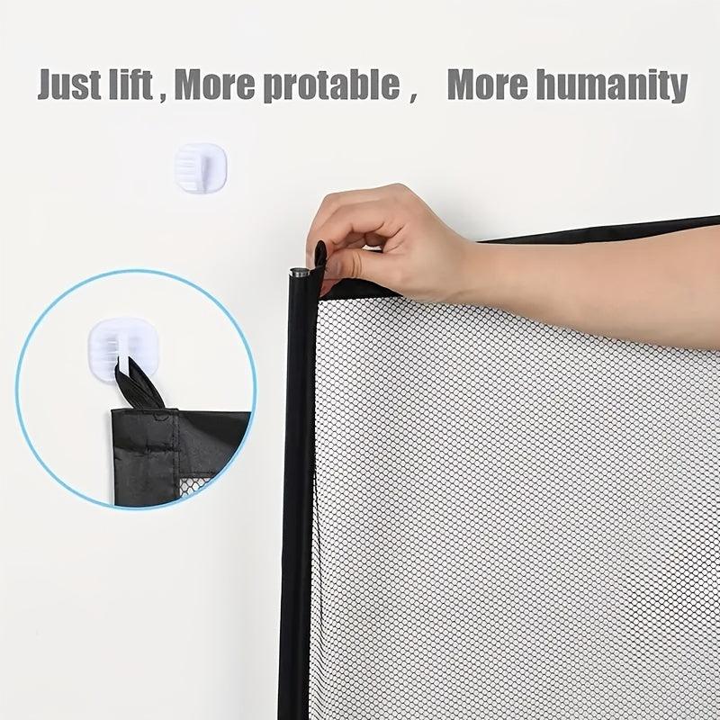 1pc Dog Isolation Net Portable Folding Pet Isolation Fence Dog Barrier