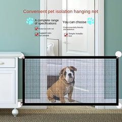 1pc Dog Isolation Net Portable Folding Pet Isolation Fence Dog Barrier