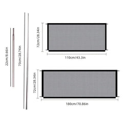 1pc Dog Isolation Net Portable Folding Pet Isolation Fence Dog Barrier