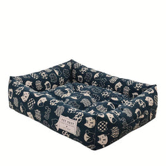 Cozy Square Pet Nest - Comfy Dog Bed
