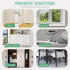 Door Scratch Protector Anti Dog Scratch Door Guard Clear