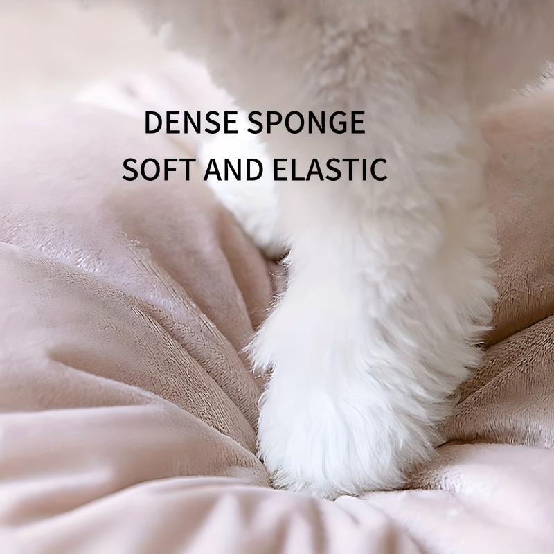 Soft Cat Small Dog Bed House Removable Washable Pet Cushion