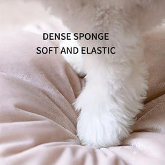 Soft Cat Small Dog Bed House Removable Washable Pet Cushion