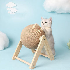 Cat Scratching Post Ball Toy Wear Resistant Cat Scratcher