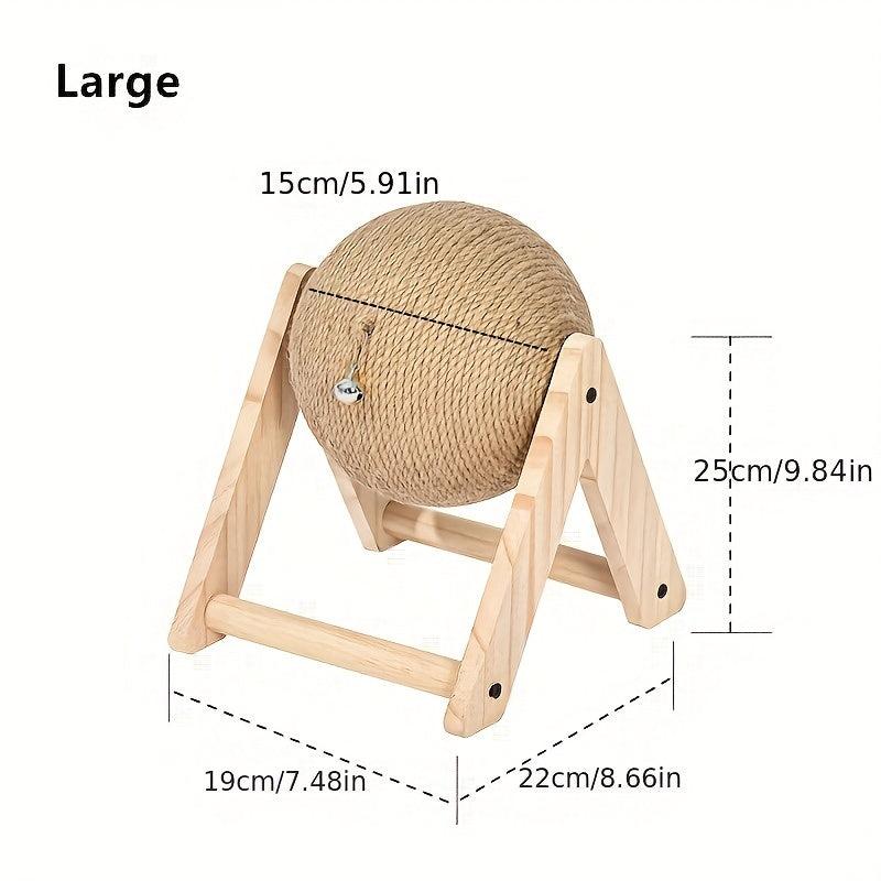 Cat Scratching Post Ball Toy Wear Resistant Cat Scratcher