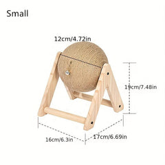 Cat Scratching Post Ball Toy Wear Resistant Cat Scratcher