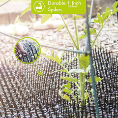Cat Repellent Mat 4-Pack Durable Scat Mats for Dogs Keep Cats Out of Yard