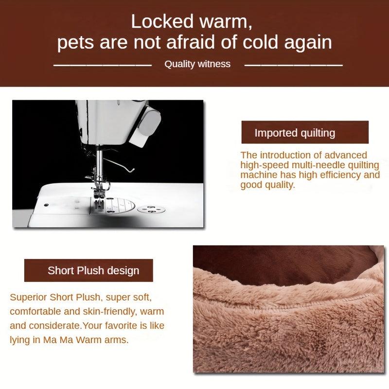 Bear Paw Shape Dog Cushion Bed Warm Small Pet Bed